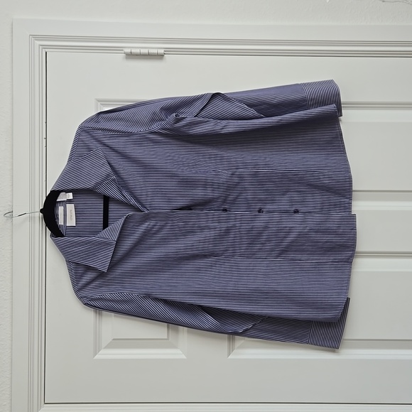 Chico's Tops - Chicos striped button up (chicos size 1)